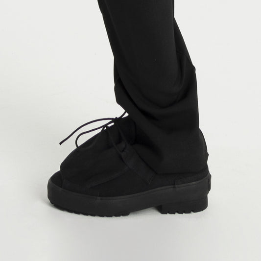 Pleated Loafer Full Black