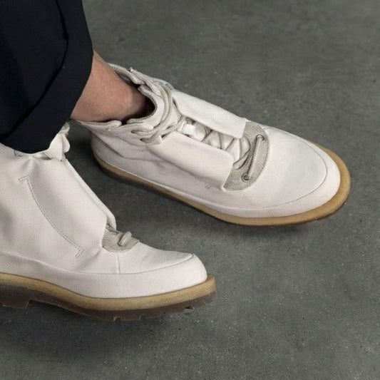 PREMIER.E BOOTS Ecru Natural